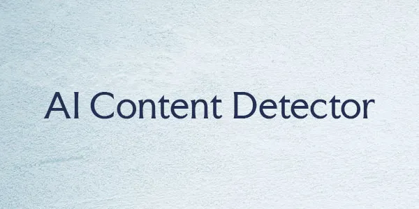 AI Content Detector