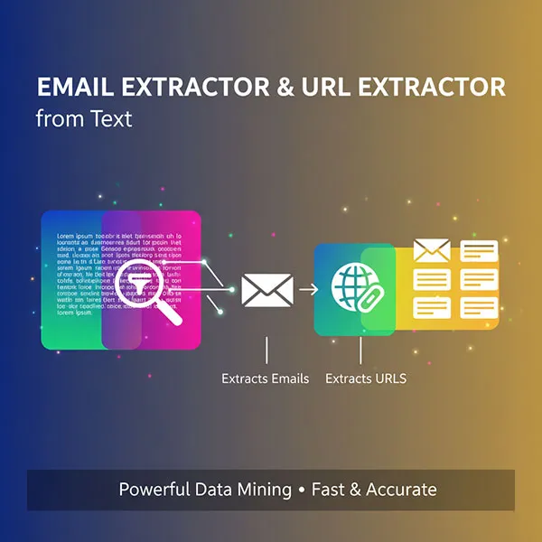 Email Extractor & URL Extractor from Text — Smart Data Tools