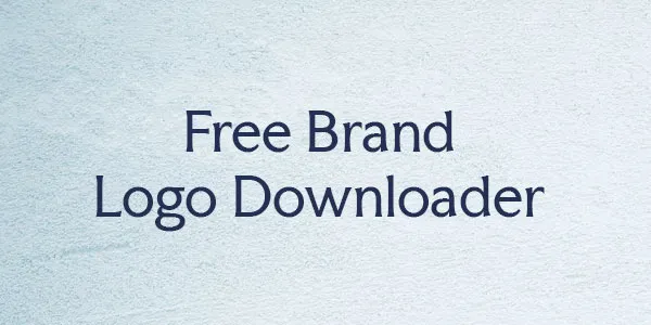 Free Brand Logo Downloader
