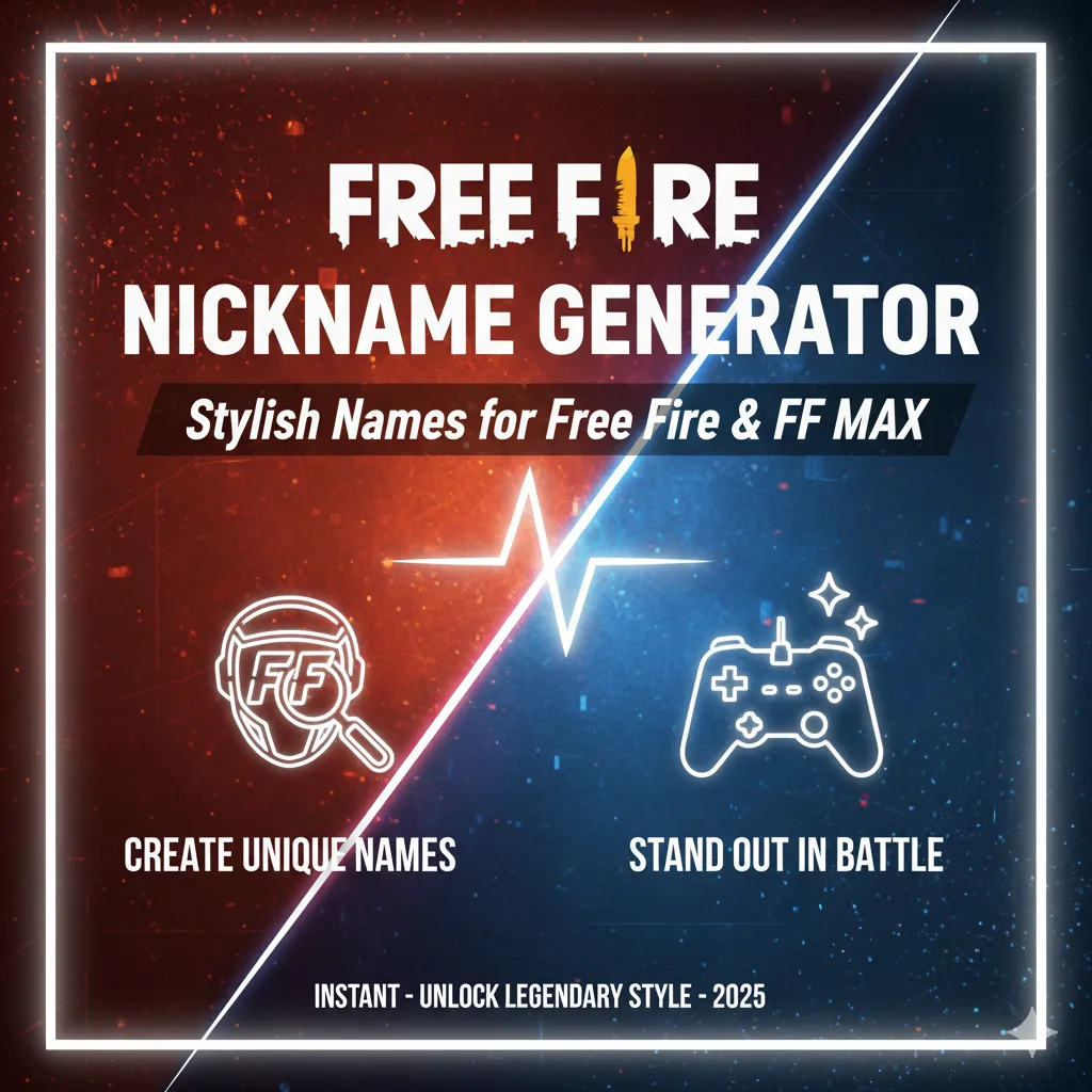 Free Fire Nickname Generator