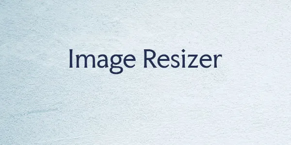 Image Resizer