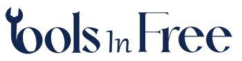 toolsinfree logo is symbolysing a collection of free online tools