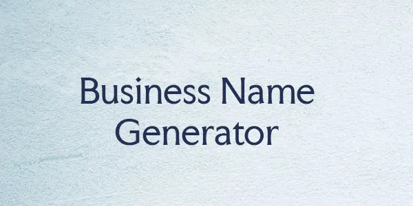 Business Name Generator