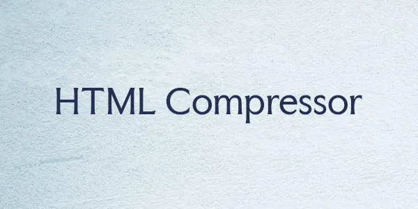 HTML Compressor