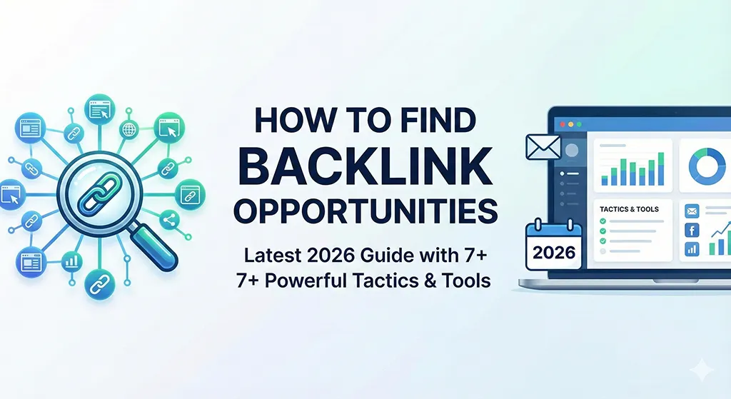 How to Find Backlink Opportunities: Latest 2026 Guide with 7+ Powerful Tactics & Tools
